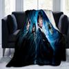 Harry Potter Hogwarts School Uniform Robe Cloak Costume Cosplay HalloweenPrint Blanket, Soft Blanket For Sofa Office Bed And Travelling Daug