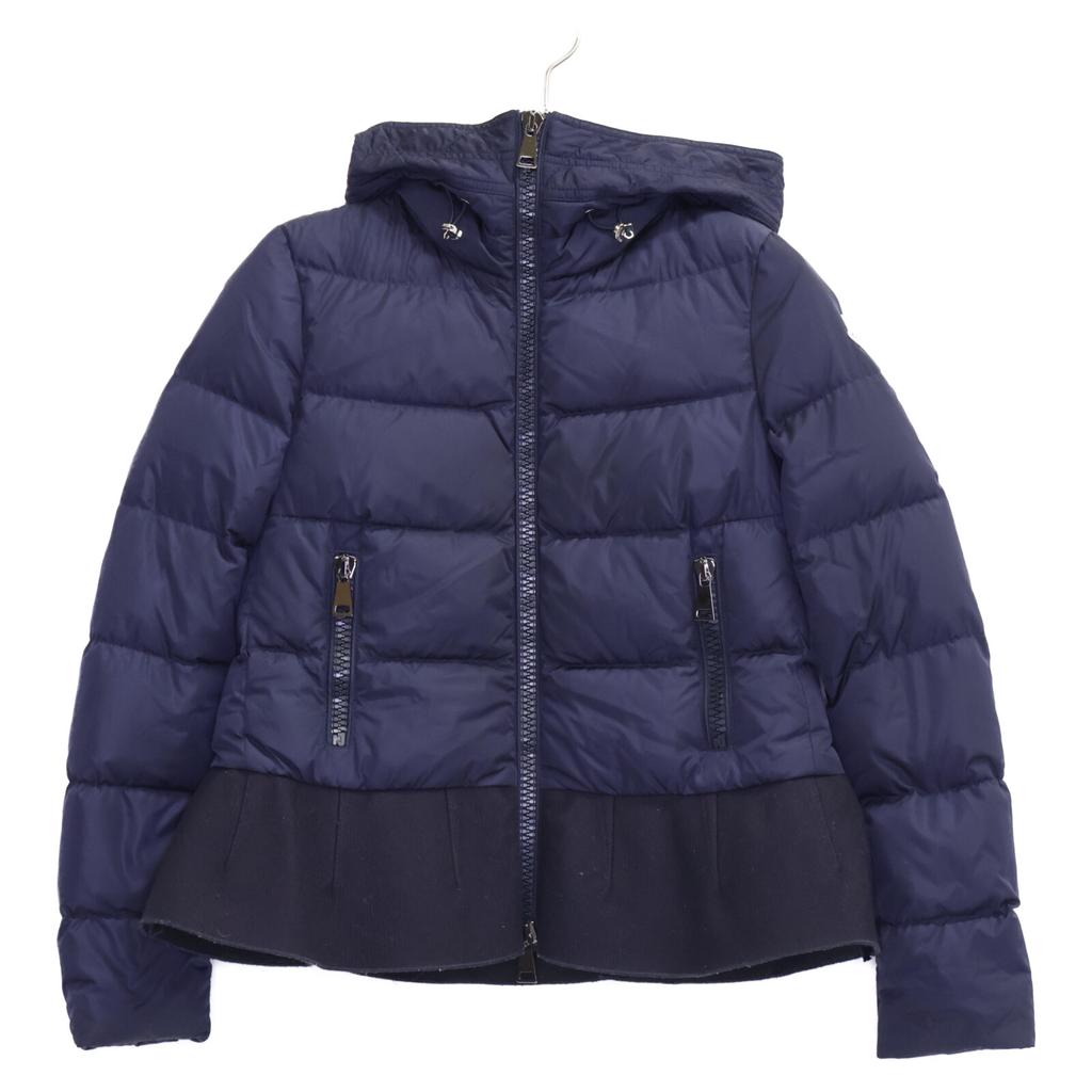 MONCLER Navy Nesea Down Coat coat 0 NavyUsed
