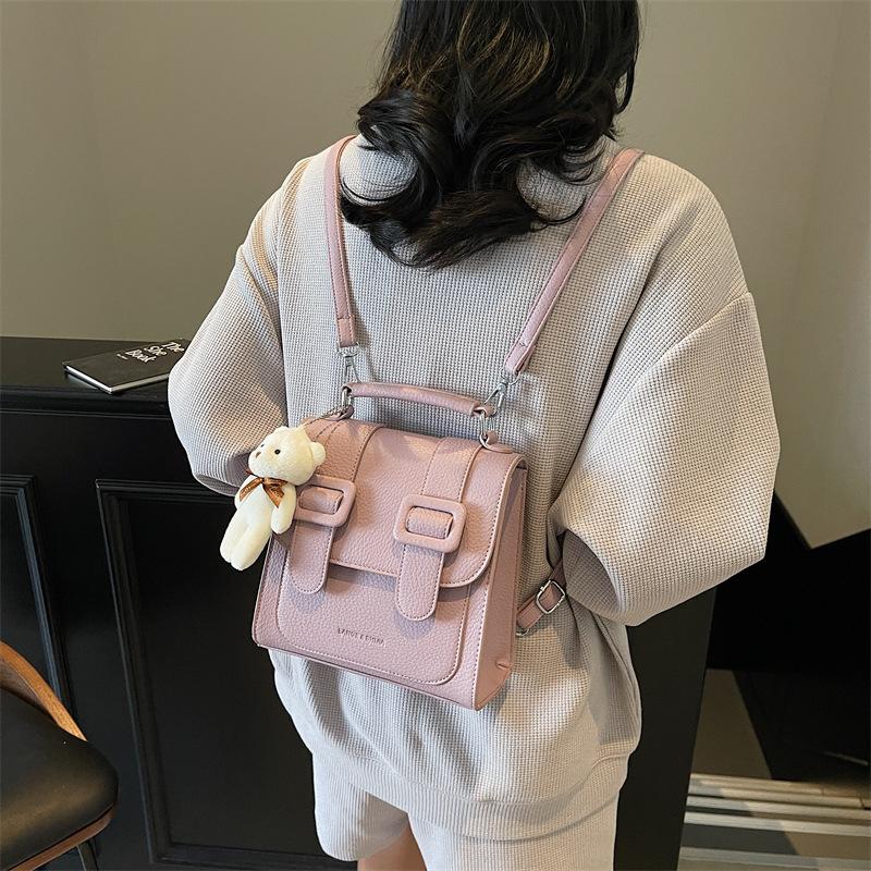 Lychee Pattern Small Backpack Women's New Fashion Multi-functional Backpack