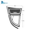 For BMW 1 Series E82 E88 2008-2013 Accessories Carbon Fiber Car Gear Shift Panel Side Strip Storage Box Frame Sticker