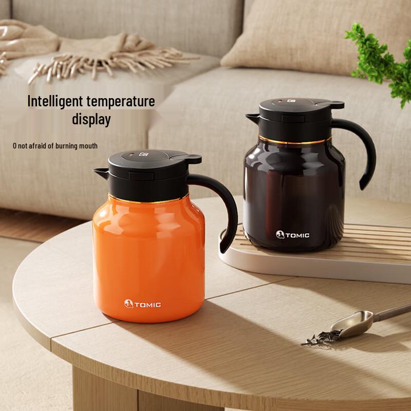 TOMIC 1L Smart Non-Stick Tea Brewing Pot