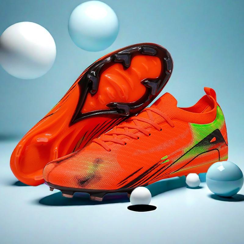 Hot-selling assassin's new nail low-top football shoes men's air cushion fully knitted waterproof Champions League pair available for sale