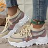 Women's Fashion Spring Casual Shoes Lightweight Women's Shoes, Fly-Weave Breathable Mesh Shoes