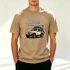 Hawaii Volcano Hike T Shirt Off Road Adventure Graphic Tee Retro Sunset Mountain Outdoor Cotton Short Sleeve for Unisex