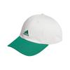 adidas Baumwoll-Baseballkappe mit gesticktem Logo Unisex Hüte Weiß IM5287