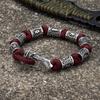 Norse Vikings Axes Wrap Bracelets Men Mjolnir Hammer Camping Paracord Survival Rope Wristband Amulet Handmade Male Jewelry Gifts