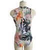 Tropical Print One-Piece Swimsuit 2023: European and American Style