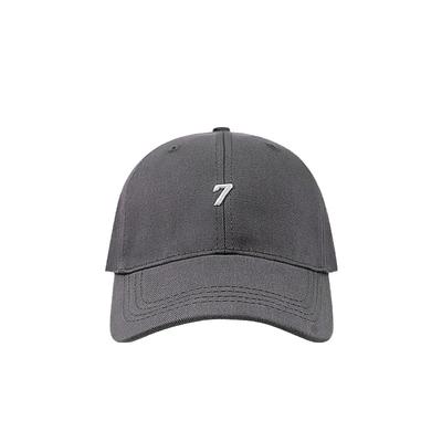 Simple Korean Style Baseball Cap Cotton Hip-hop Embroidered 7 Cap Sunscreen Casual Cotton Peaked Hat Streetwear