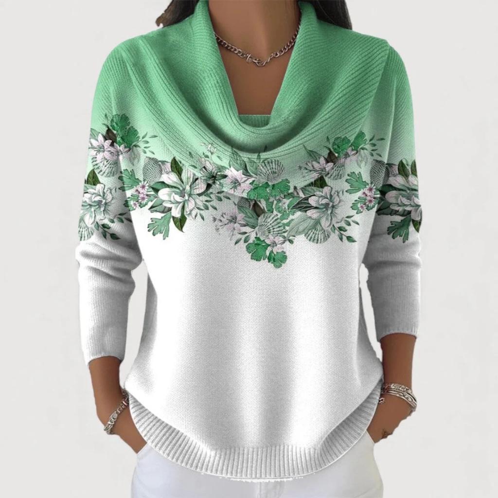 Damen Pullover Herbst Winter Mode Lässig Europäischer Amerikanischer Stil Warm Gemütlich Strick Oberteil