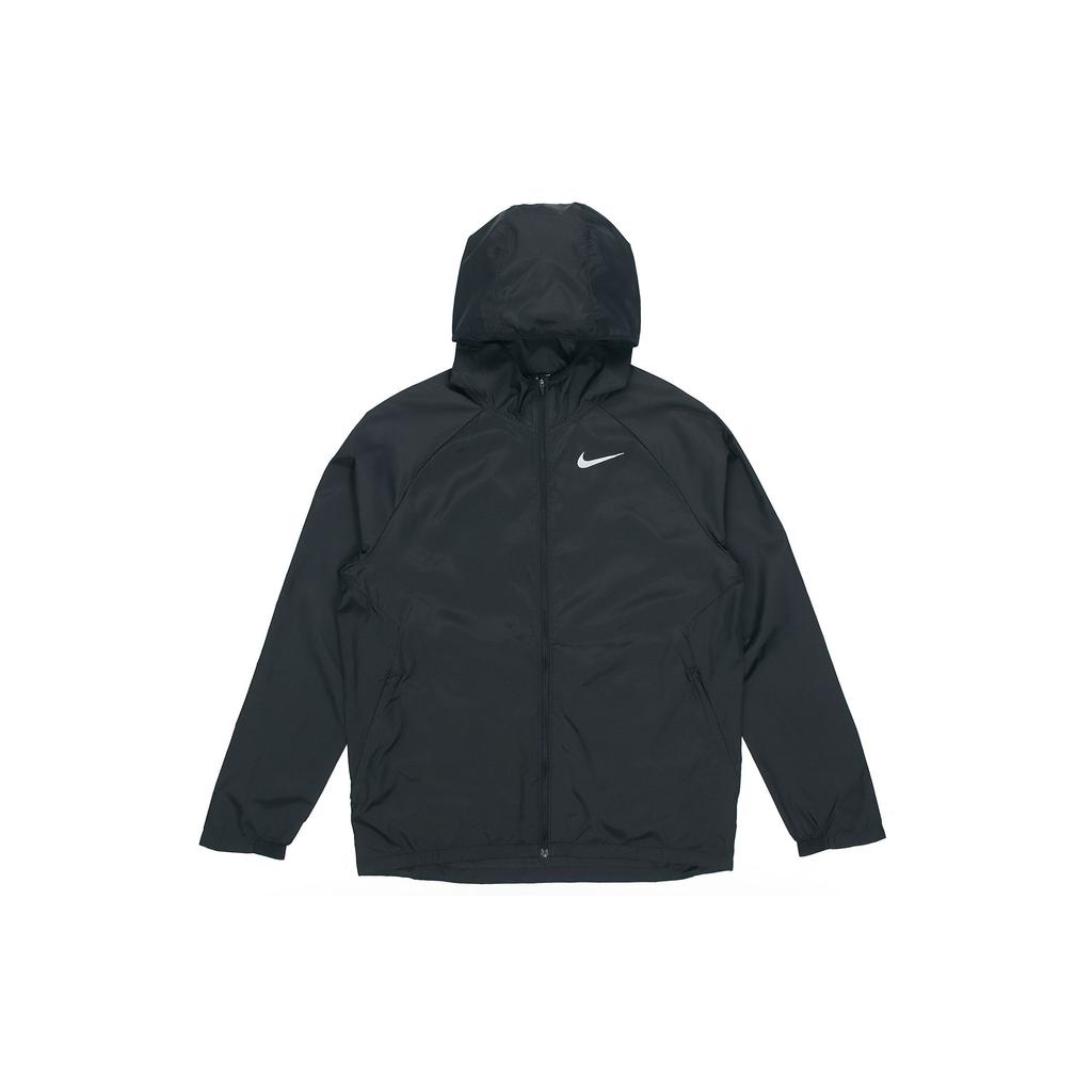 Nike Essential Sports Training Hooded Jacket Men Outerwear Black CV7428-010