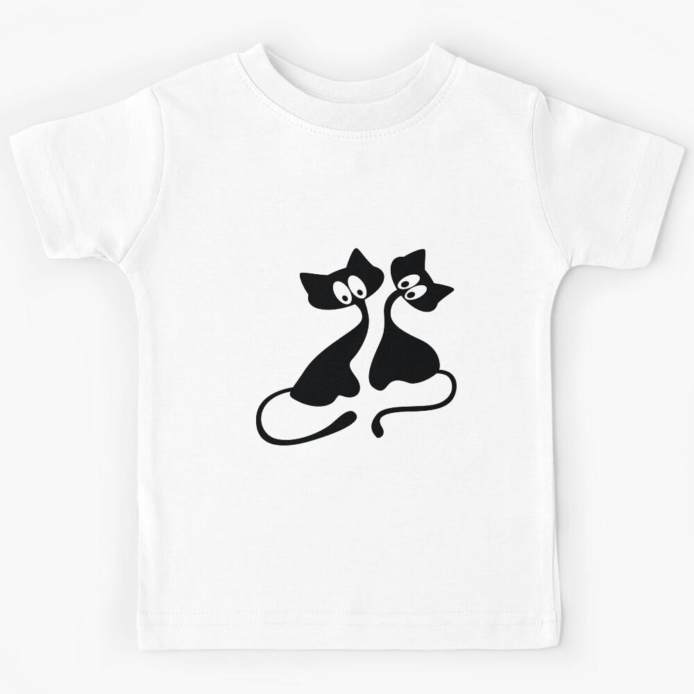 The Cutest Black Kitties! Kids T-Shirt 140