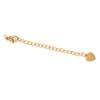 Elegant Tail Chain Extender 5cm Stainless Steel Tail Chain for Necklace Extensions Bracelet Lengthener Chain