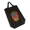 Rhinestone Painting Handbag Skull On Black Style Rich Colors 5D Rhinestone Shopping Bag for Kids