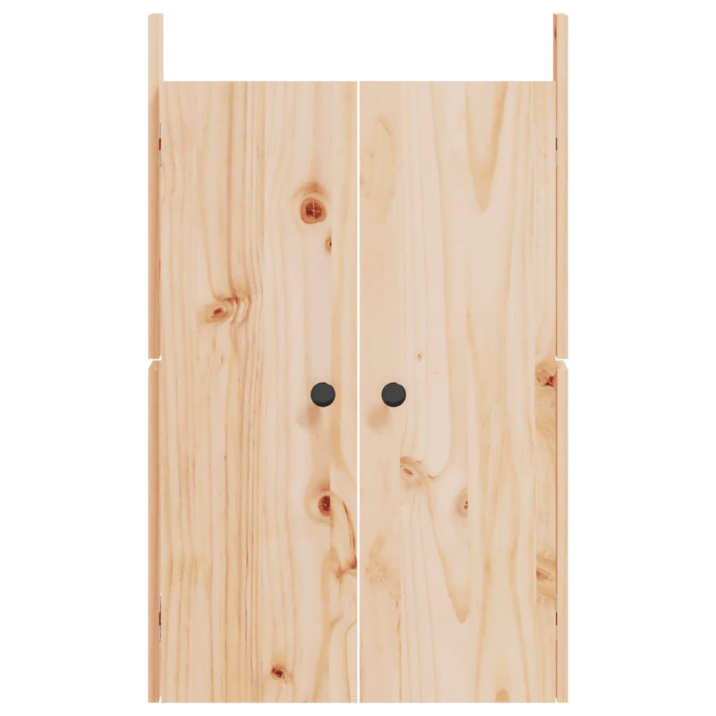 Vidaxl Outdoor Kitchen Cabinet Doors, 2 Pcs, 50X9X82 Cm, Pine