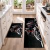 Rebelde A Flannel Kitchen Floor Mat – Non-Slip, Absorbent and Easy to Clean Suitable for Kitchens, Entryways Bedroomsand Bathrooms