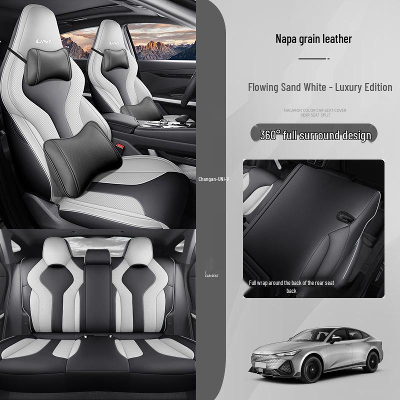 Fully Enclosed, Breathable Seat Covers for 2022-25 Changan Univ - Perforated Summer Car Cushions