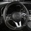 For Geely Series 38cm Car Leather Steering Wheel Cover - Anti-Slip, Wear-Resistant, All-Season, Universal | Cubre Volante Auto