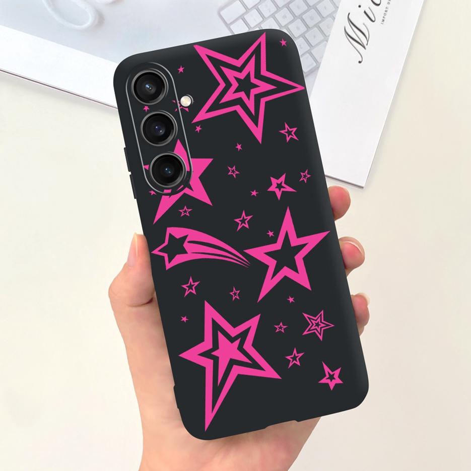 For Samsung Galaxy A55 Case A15 A25 A35 5G Stylish Candy Painted Cover Soft TPU Phone Case For Samsung A15 Galaxy A25 2023 Shell