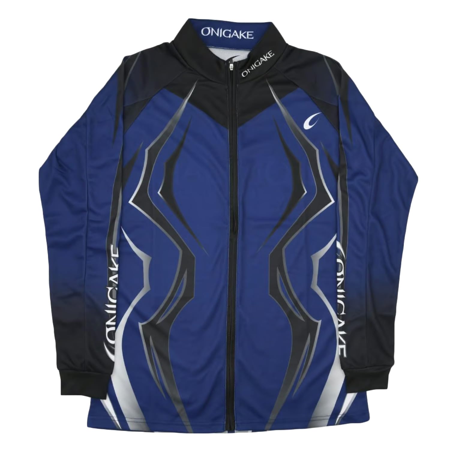 

Hayabusa YT413G Onikake Cool Full Zip Up Shirt 70 Blue XXL