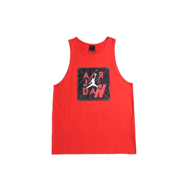 Air Jordan Sports Training Basketball Vest Red Men s CI0276-657 M