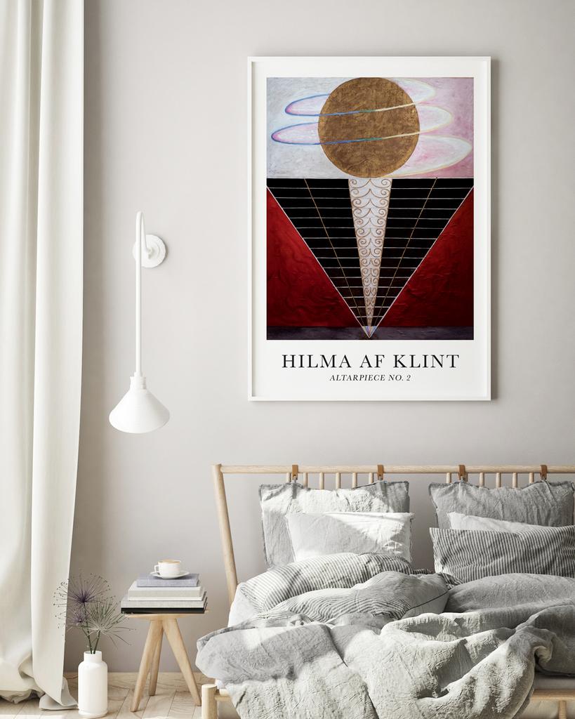 Plakat Hilma af Klint altarpiece