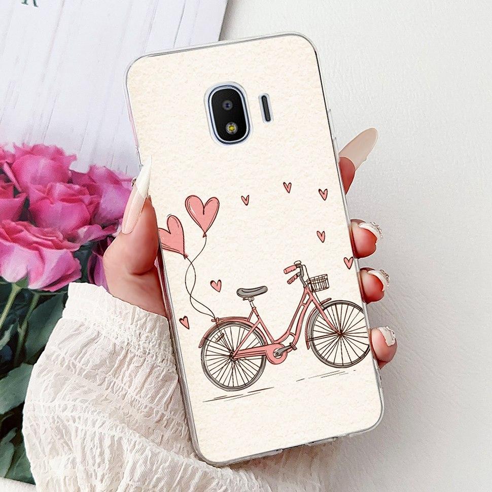 For Samsung J2 Pro 2018 Case SM-J250N Soft Silicone Luxury Letters Cover For Samsung Galaxy J2 Pro J2Pro Phone Cases Bumper