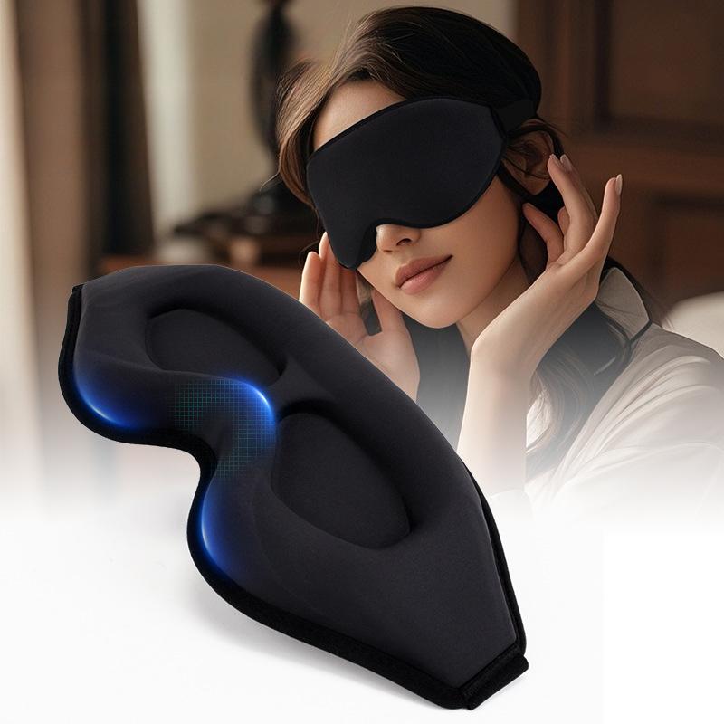 3D memory foam sleeping blackout eye mask suitable for home, office, travel