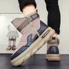 Cotton shoes autumn and winter new men's shoes piled thickened warm snow boots men's high-top thick-soled outdoor casual shoes