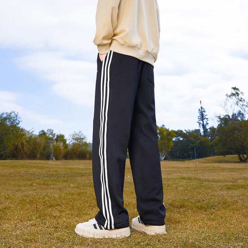 paul frank Men's Side Stripe Straight Leg Casual Pants