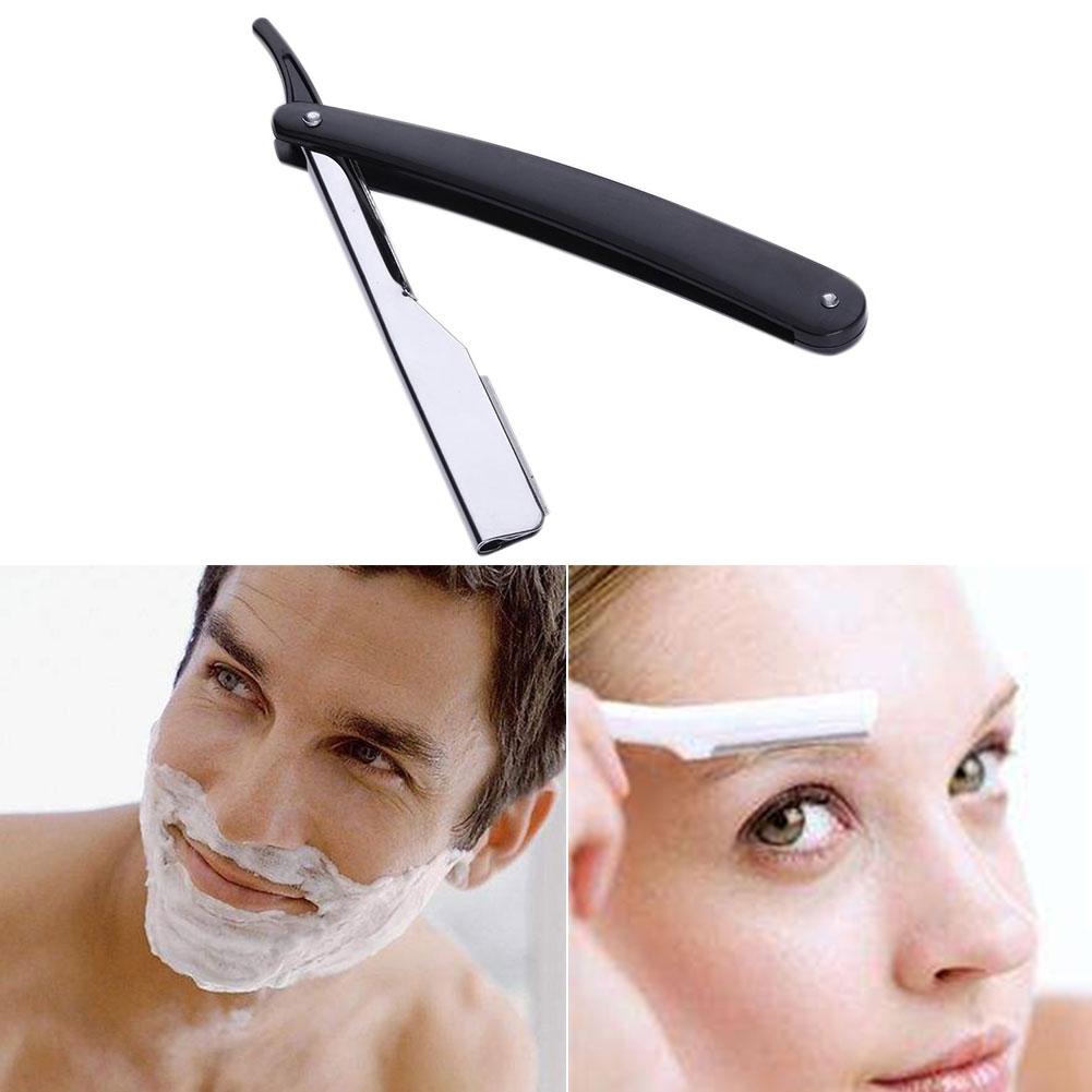 Manual Shaver Holder Professional Straight Edge Sharp Salon Razor Holder Folding Shaving Shaver Beard Cutter Mount