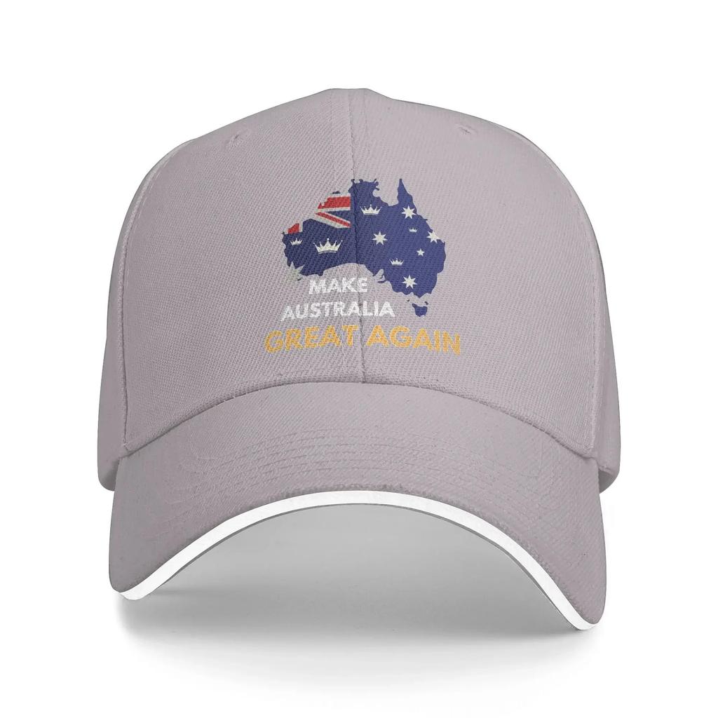 Make Australia Great Again MAGA Cap For Unisex Women Trendy Baseball Cap Kangaroo Sun Hat Golf Headewear Gift