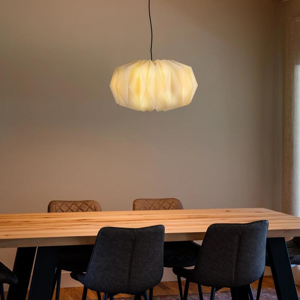 ULTECHNOVO Origami Lampshade Light Cover Modern Magnetic Lampshade