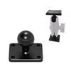 Motorcycle Action Camera Fixing Bracket Mount Base with 25mm Ball Head Adapter Mount Bracket Universal for Action Camera