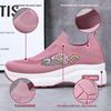 Women's Summer New Lightweight Sponge Sole Casual Shoes, Women's Height Increasing Shoes, Versatile Thick Soled Shoes