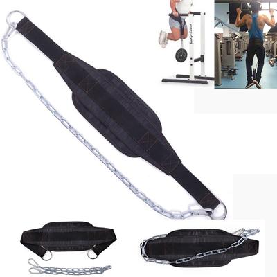 New Thicker Metal Chain Weight Lifting Dip Belt Pull-up Gym Equipment Bodybuilding Musculation Exercise Cross Fitness Training
