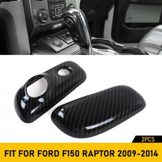 

FOR FORD F150 2009-14 Raptor CAR GEAR SHIFT LEVER TRIM COVER KNOB DECOR Controls