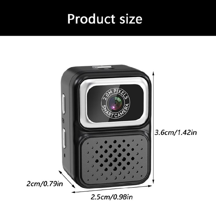 Lightweight Small Video Camera Sports Mini Video Recorder Portable Camera Pocket Camera for Color Screen Video Recording