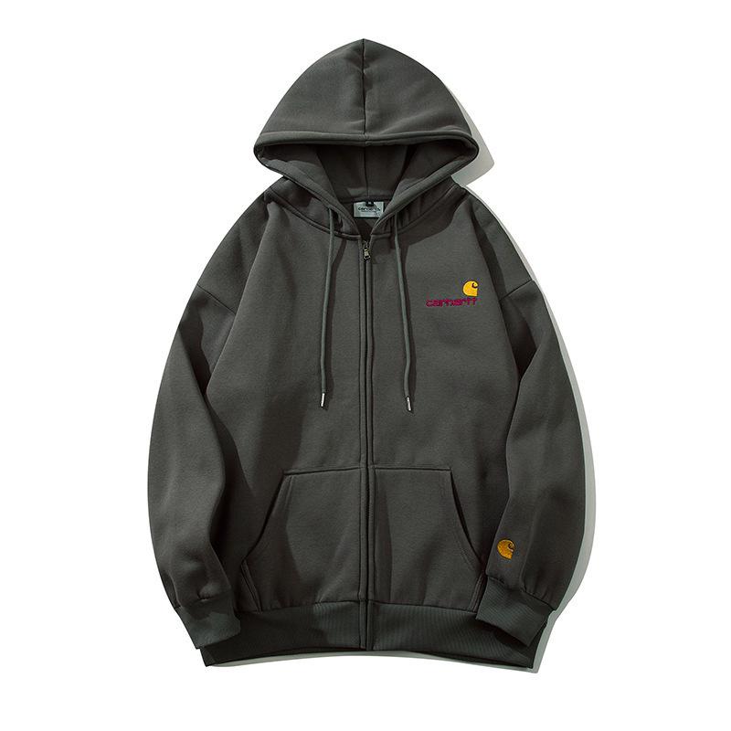 Carhartt Europe Kaha Classic Bestickter Lockerer Unisex Fleece Hoodie