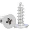 201 Stainless Steel M3 Thin Head Flat Self-Tapping Screw
