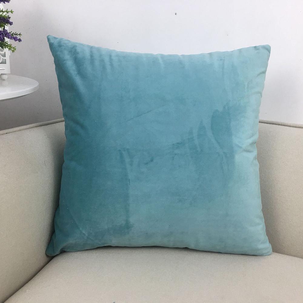 Velvet Soft Decorative Square Pillow Covers Cushion Case for Sofa Bedroom60x60cm