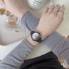 Silicone Strap Quartz Watch Quartz Movement Watch Creative Women's Watch  Gift