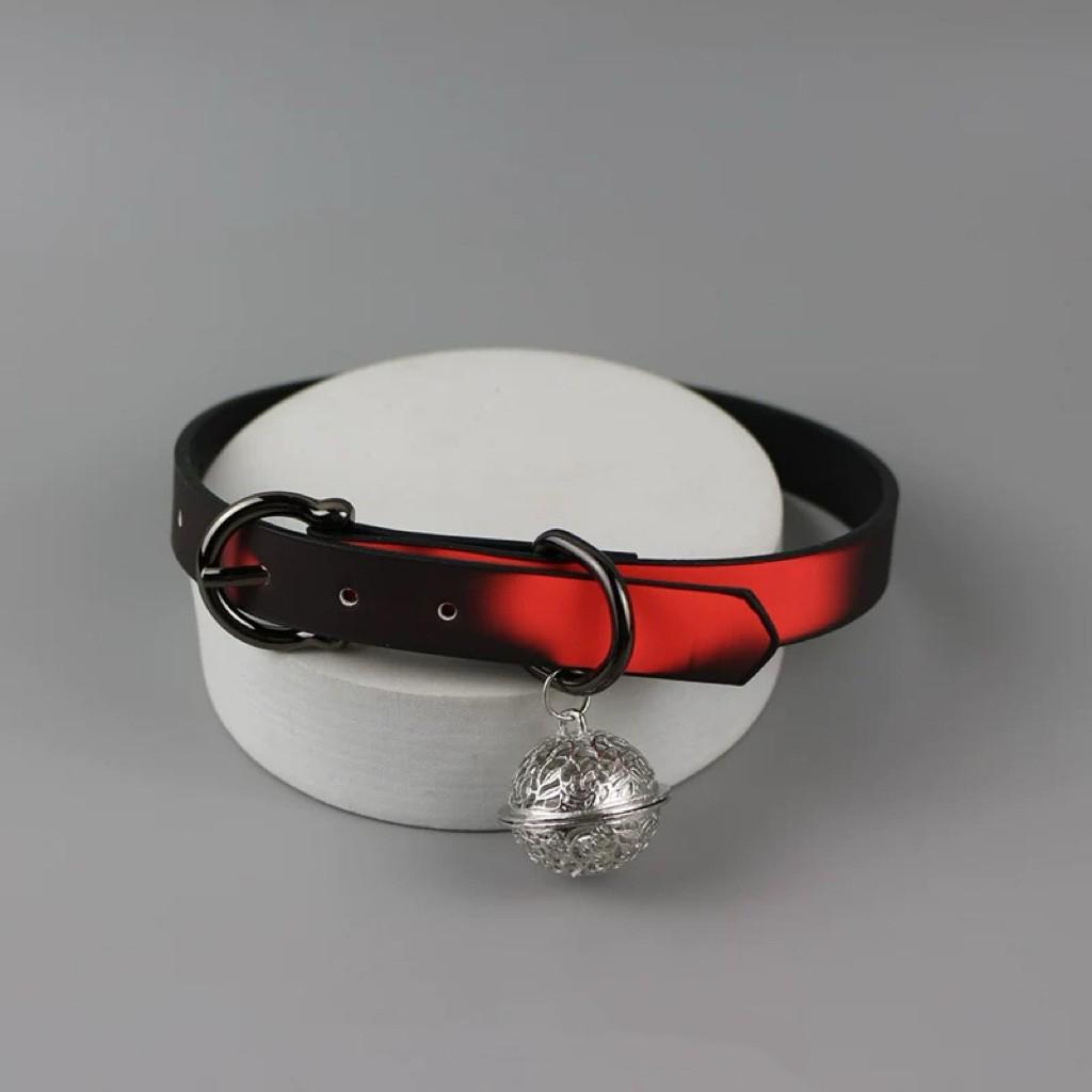 Şık Baharatlı Kız Deri Çan Gerdanlık Kolye – Eşsiz Azınlık Tasarımı