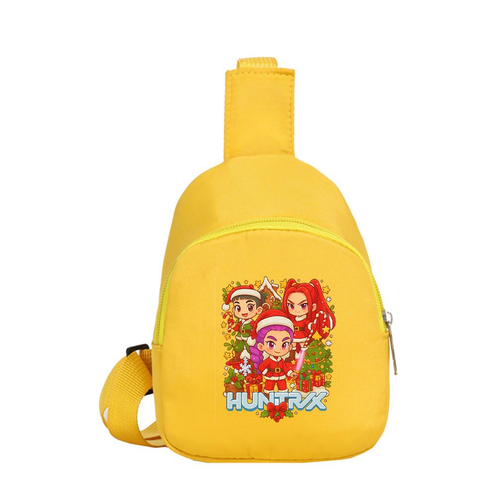 K-Pop Demon Hunters Printed Shoulder Bag Crossbody Bag Kawaii Portable Compact Storage Bag Crossbody Pouch Kid Birthday Christmas Gift