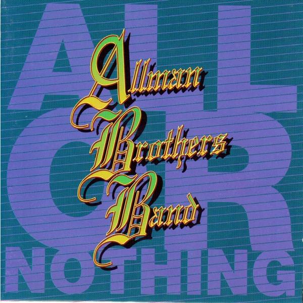 

CD ALLMAN BROTHERS BAND - All Or Nothing BIG06869 Big Music 1993 Italy Rock Used