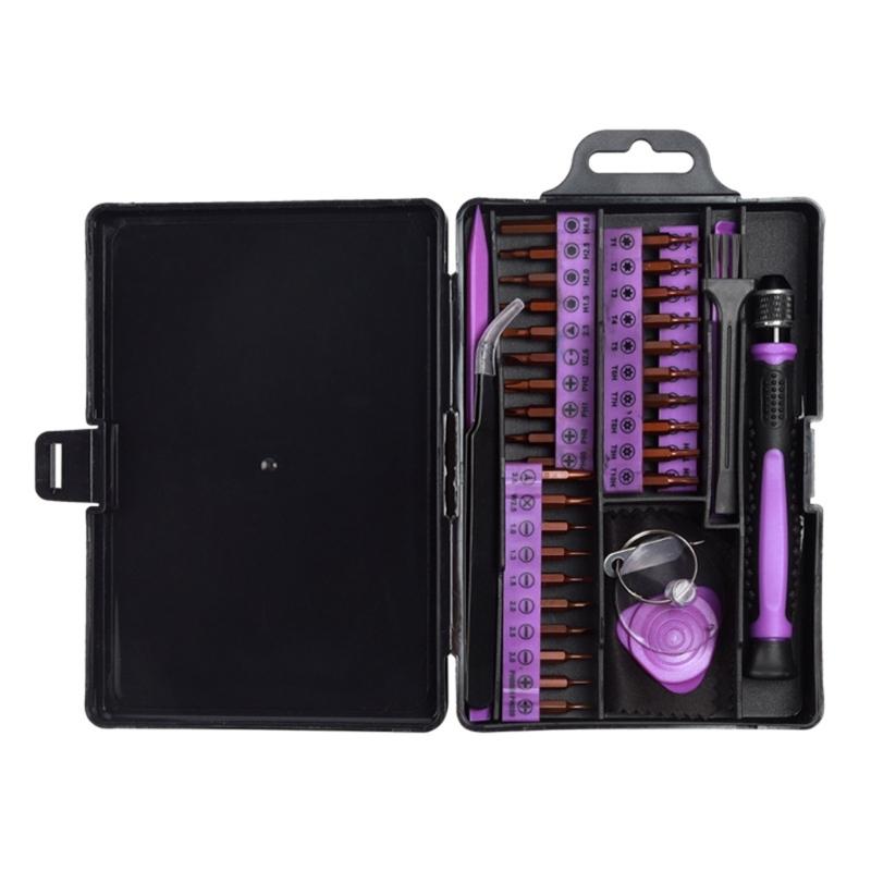 Pack of 49 Practical Miniature Screwdriver Set Hand Tool Screwdriver Set For Comprehensive Device And Appliance Care