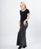 STARRYEYED Modal Banded H Long Skirt (Charcoal)