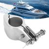KIMISS 2 Pcs Boat Top Hinged Jaw Slides Steel Boat Hinged Upper Jaw Slides Marine Hardware Fitting Tip Style (32mm)