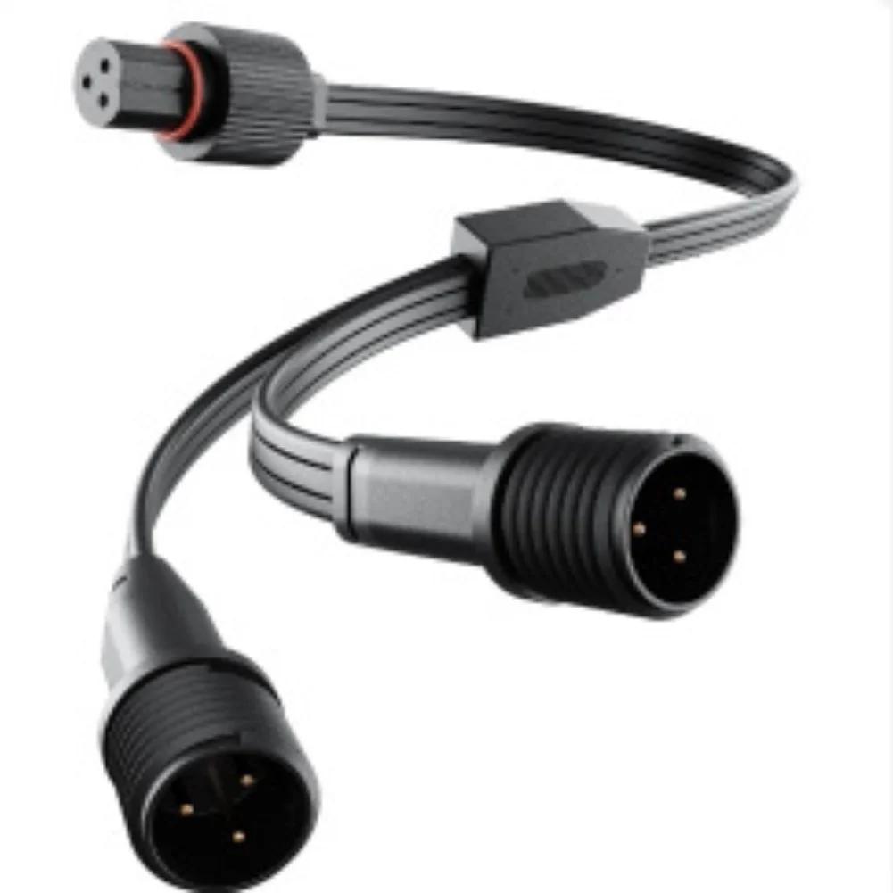 

Power Extension Cable YType Splitter for Outdoor For Fixed Lights Compatible with H705A H705B H705C and Dots String Lights H703A