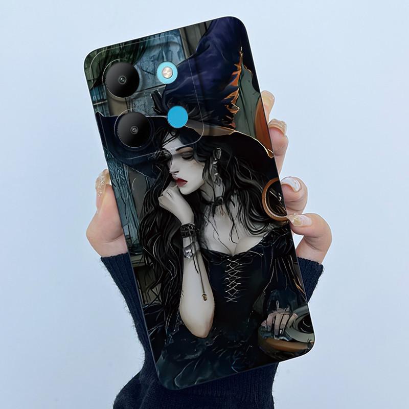 For Infinix Smart 7 X6515 Case Smart 7 HD X6516 Fashion Simplicity Cover Soft Silicone Phone Case For infinix Smart7 Plus Shells