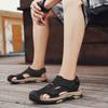 Summer Men's Sandals Genuine Leather Casual Shoes Outdoor Leather Sandals for Men Beach Shoes Roman Shoes